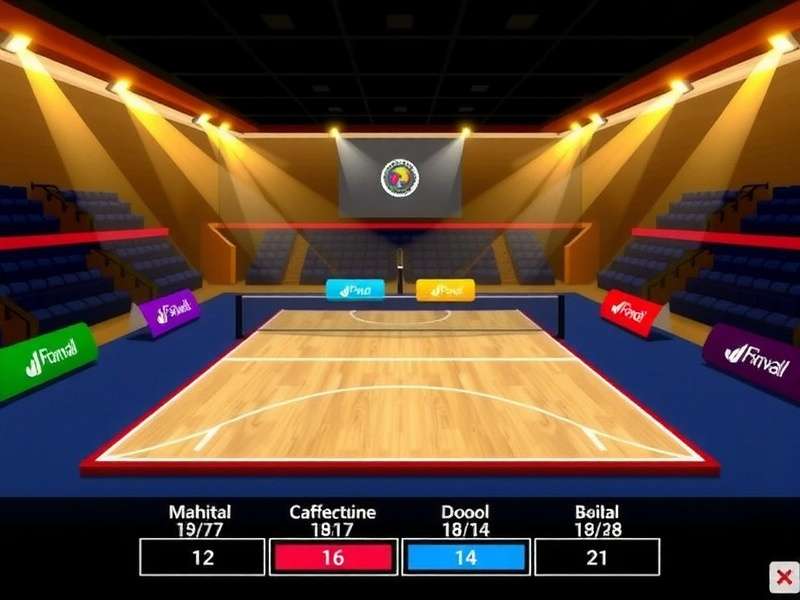 Handball Master India Tournament Screen